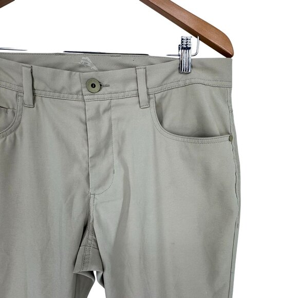 Tommy Bahama Mens Performance Pants Size 34X32 Tan Golf Chino Stretch‎ Comfort - Picture 1 of 8